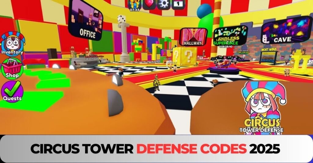 Circus Tower Defense Codes 2025