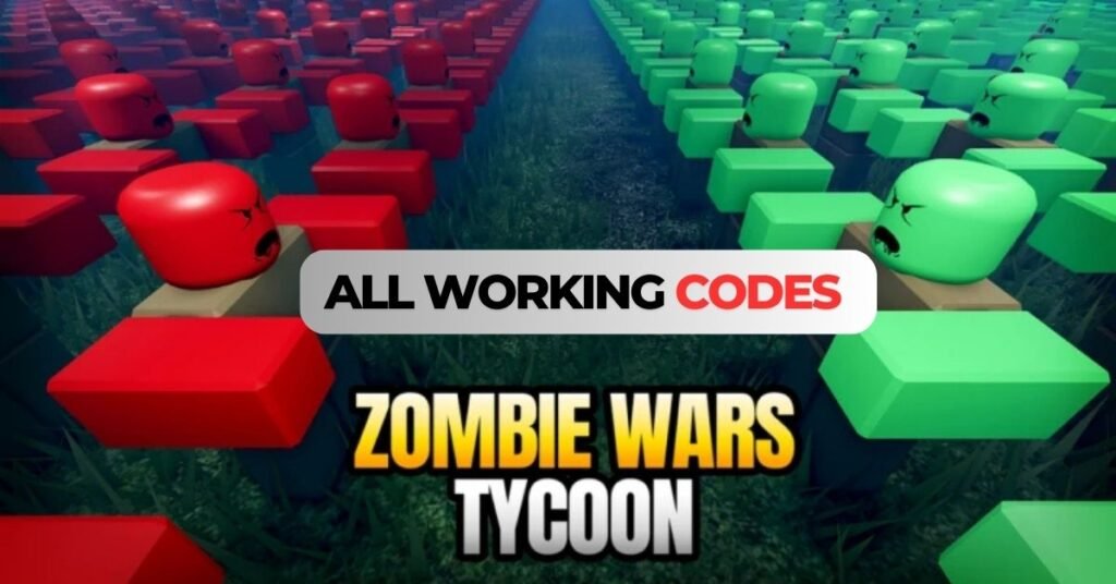 Zombie Wars Tycoon Codes